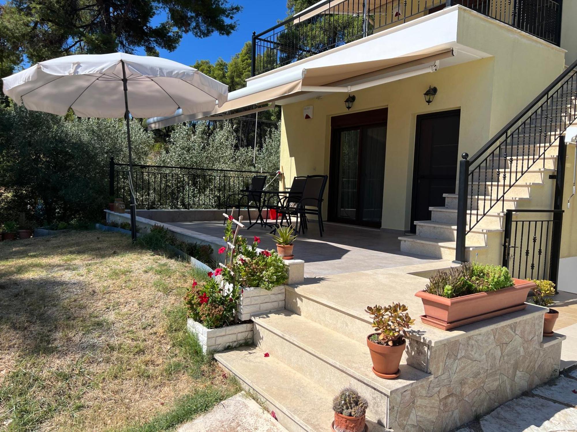 Epavli Xenia Pefkochori-Paliouri 50M Apartment Exterior photo